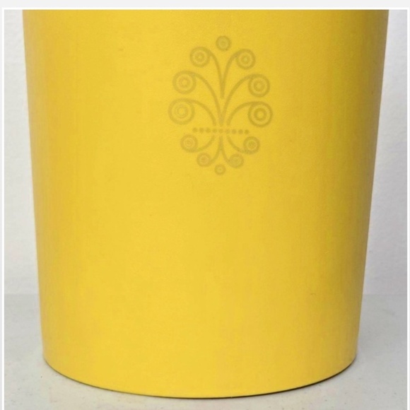 VTG 70s Tupperware Container Large Servalier Yellow Round Storage W/ Lid 1339-1 - Picture 5 of 14